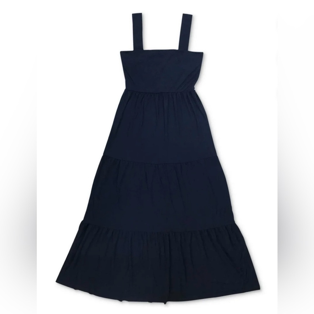 Elegant Navy Maxi Dress by International Concepts XL never worn!